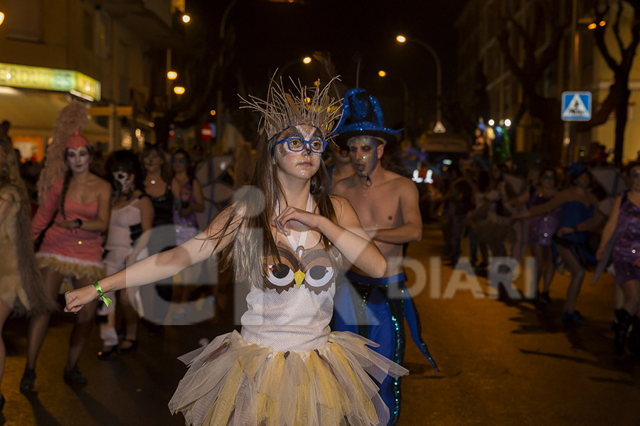 Rua del Carnaval de Les Roquetes del Garraf 2017